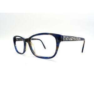 Vera Wang Inga BL Crystal Blue 51-16-135mm Eyeglasses FRAMES ONLY - FAIR